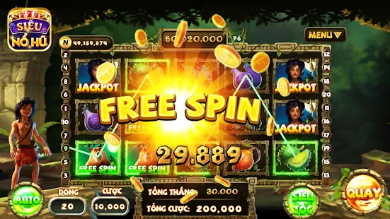 Máy đánh bạc rực rỡ với biểu tượng jackpot